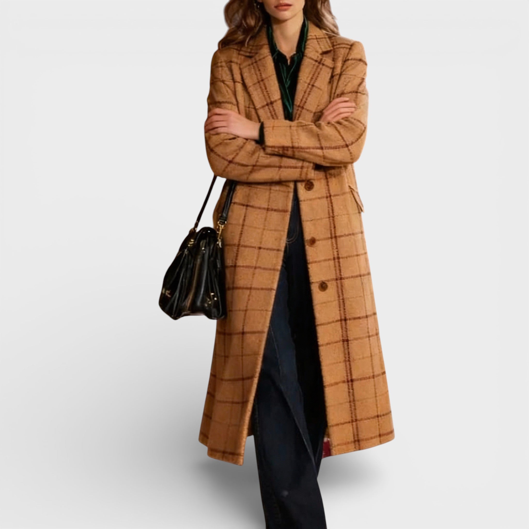 Benita™ | Classic Check Coat