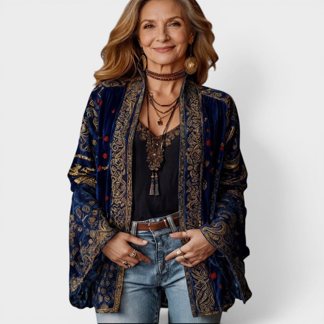 Alba™ | Embroidered Bohemian Kimono