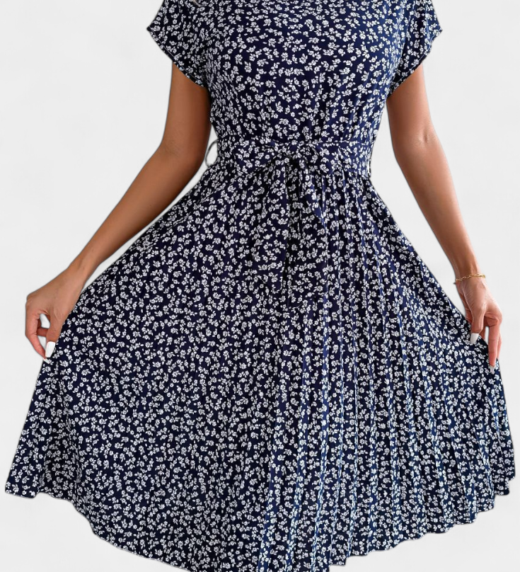 Galilea Midi Floral Dress with Country Inspiration