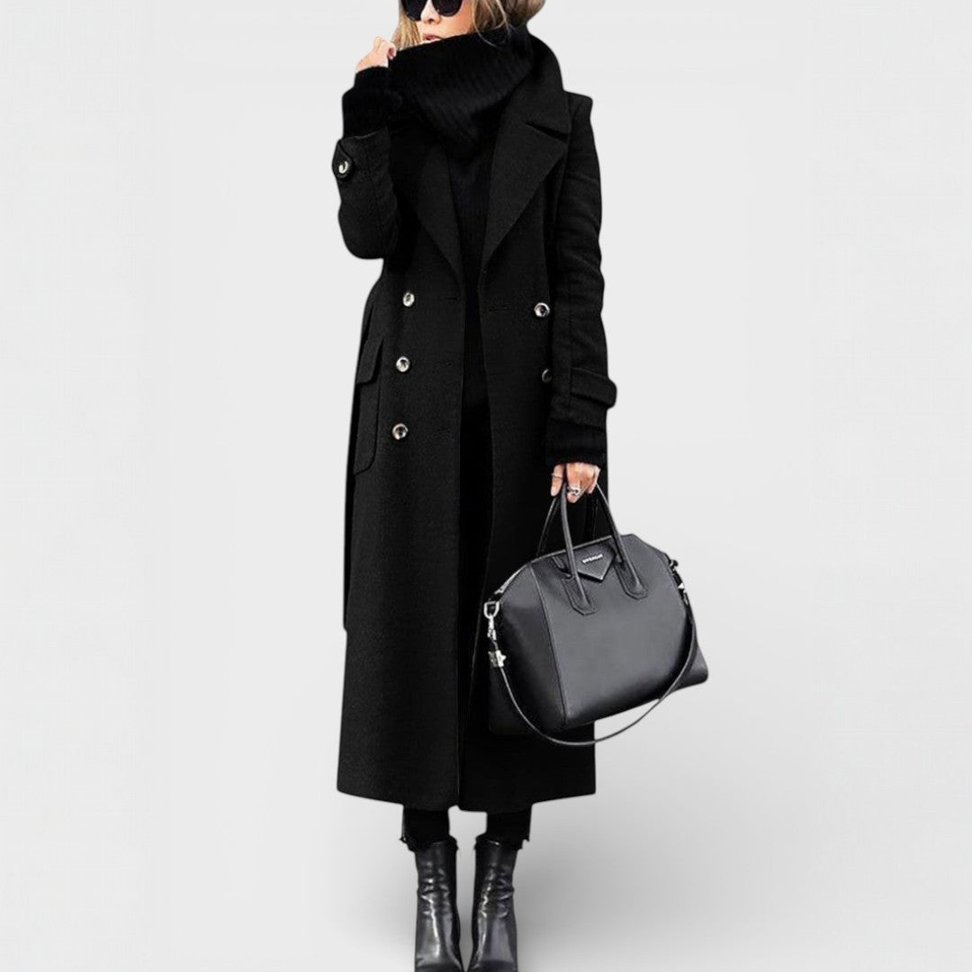Isabel™ | Timeless Double-Breasted Coat