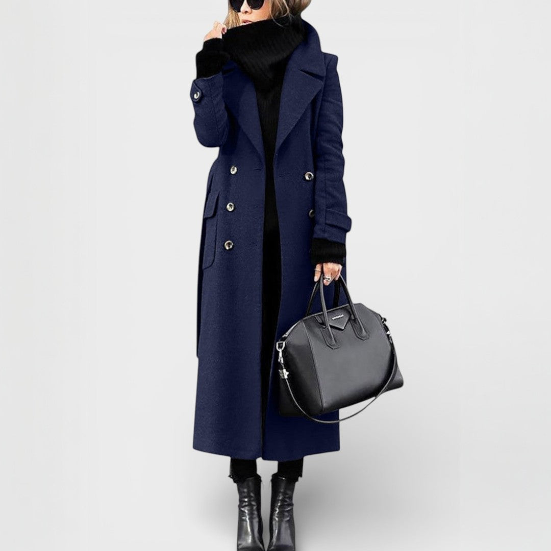 Isabel™ | Timeless Double-Breasted Coat