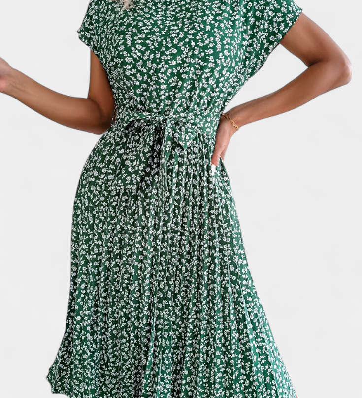 Galilea Midi Floral Dress with Country Inspiration