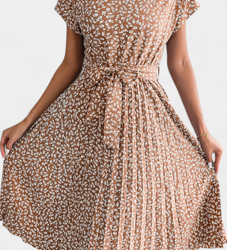 Galilea Midi Floral Dress with Country Inspiration