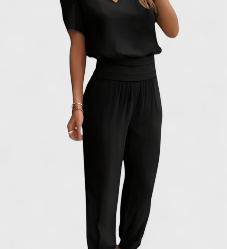 Cassandra Blouse and Trousers Set