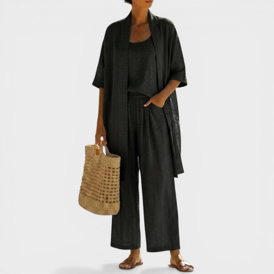 Isabela™ | Elegant Linen Set