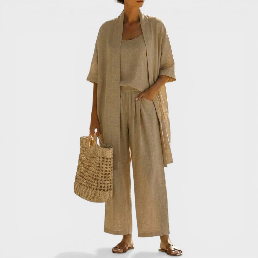 Isabela™ | Elegant Linen Set
