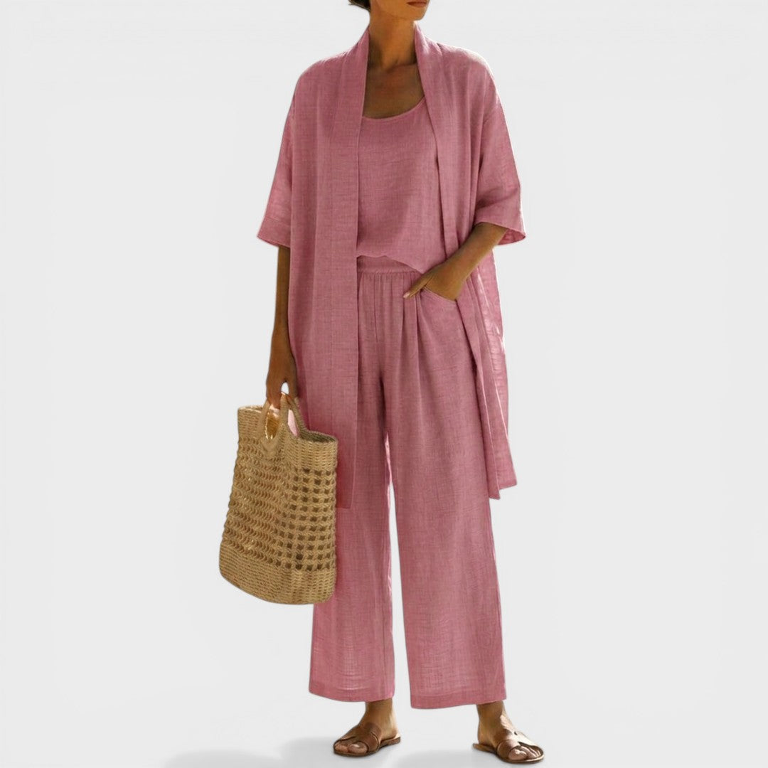 Isabela™ | Elegant Linen Set