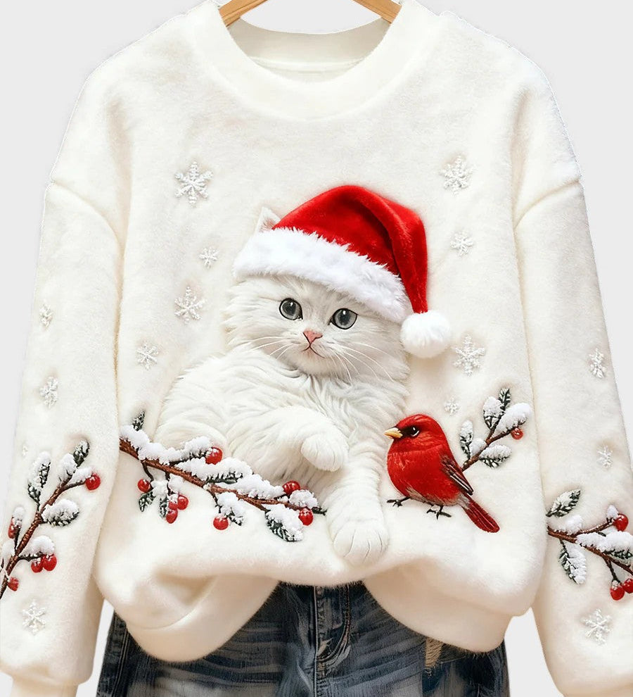 Natalia™ | Winter Cat Charm