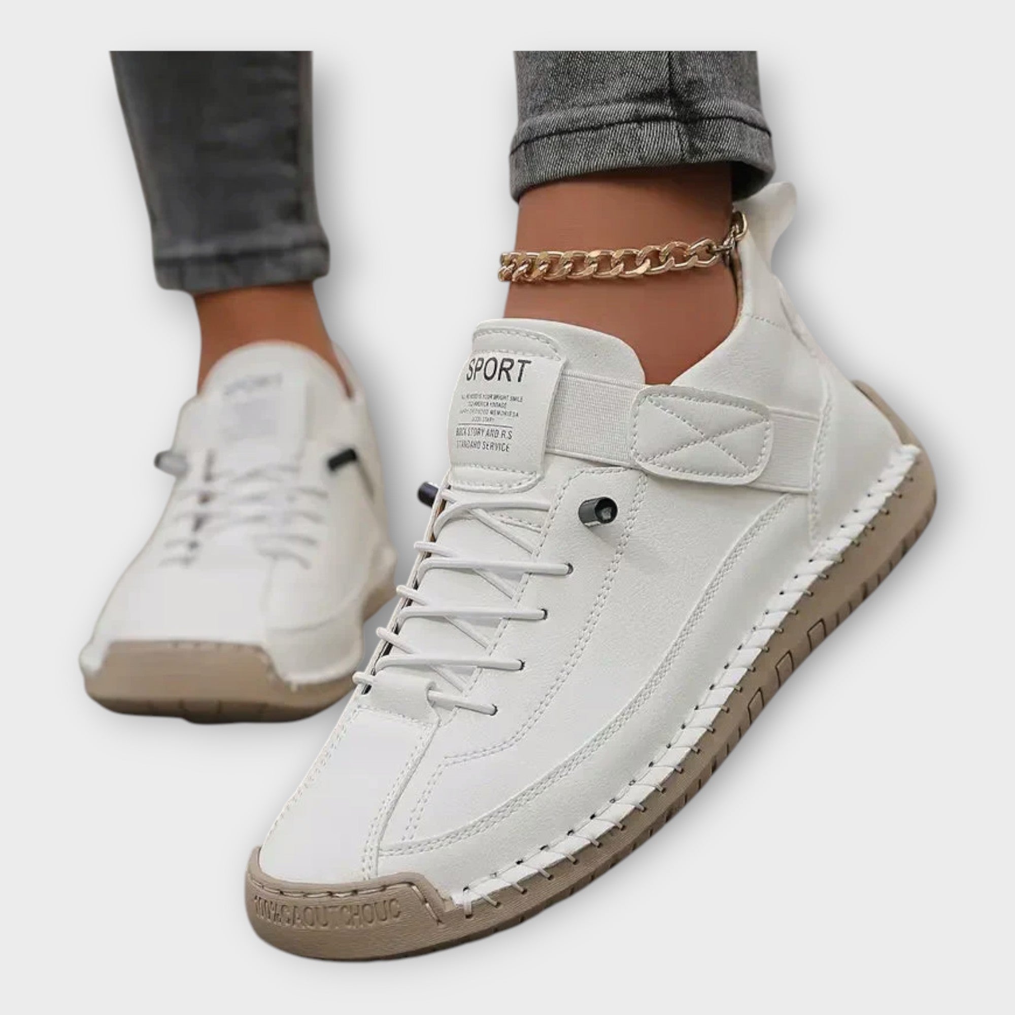 Sporty shoes with a stylish and practical design